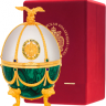 Подарочный набор Графин Императорская коллекция яйцо Фаберже Жемчуг-Изумруд (0,7 л) в бархатной подарочной упаковке