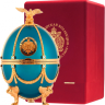 Подарочный набор Графин Императорская коллекция яйцо Фаберже Бирюза (0,7 л) в бархатной подарочной упаковке